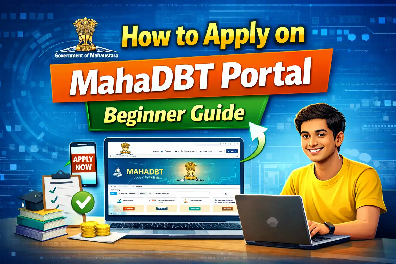 How to Apply on MahaDBT Portal Beginner Guide
